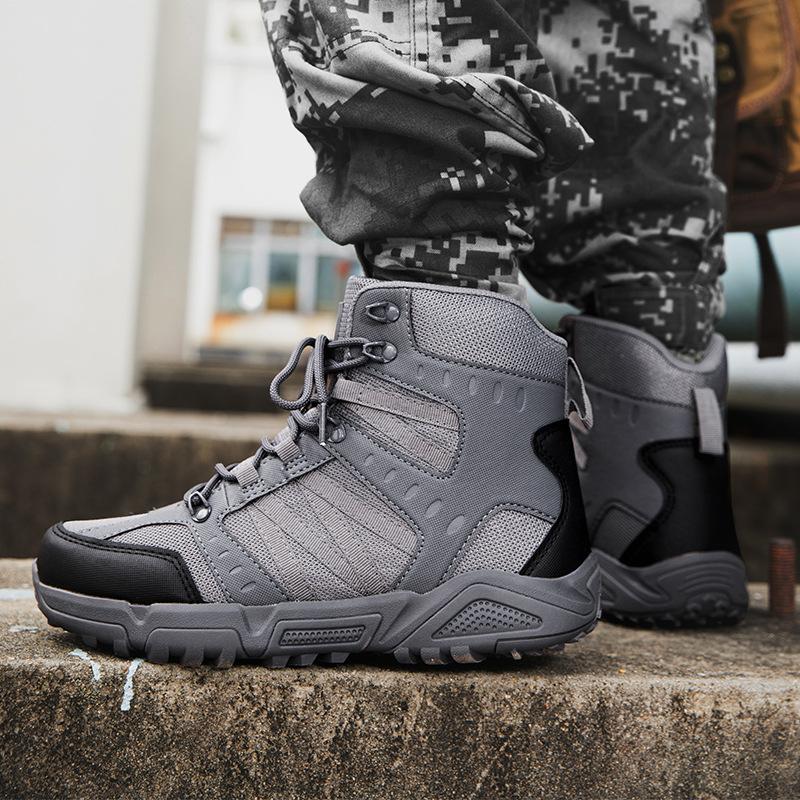 Manufacturer Large Size Desert Boots Low Top Field Camping Tactical Boots Combat Training Boots Mountaineering Boots Men