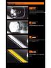 LED Headlight Assembly with RGB Daytime Running Lights for BYD Song Pro 19-24 Models