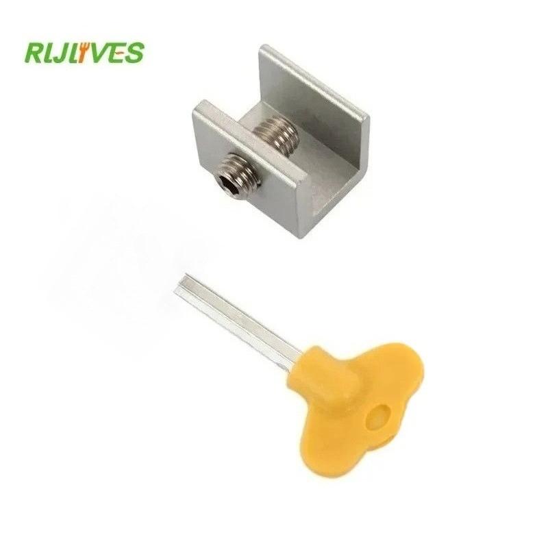 1Pc Move Window Child Safety Lock Sliding Windows Lock Kids Cabinet Locks Sliding Door Stopper Security Sliding Sash Stopper