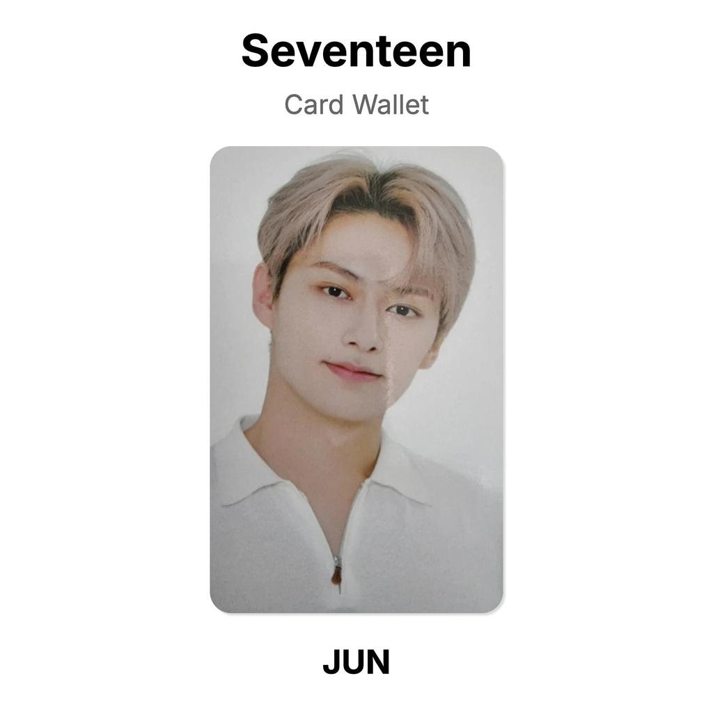 Seventeen Card Wallet Official Photocard