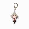 Kakegurui Anime Keychain - Yumeko Jabami & Luna Yumetsuki Acrylic Keyring