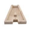 26 English Alphabet Piggy Bank Wooden Coin Money Saving Box Jar Coins Storage Box Desktop Ornament Home Decor Gifts
