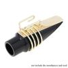Zinc Alloy Alto Saxophone Mouthpiece Ligature Ligature Fastener for Rubber Mouthpiece