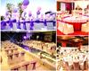 White Wedding Banquet Chair Cover Elastic [21Ba]