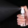Transparent Pet Spray Bottle With Press Down Nozzle For Hand Sanitizer And Cosmetics