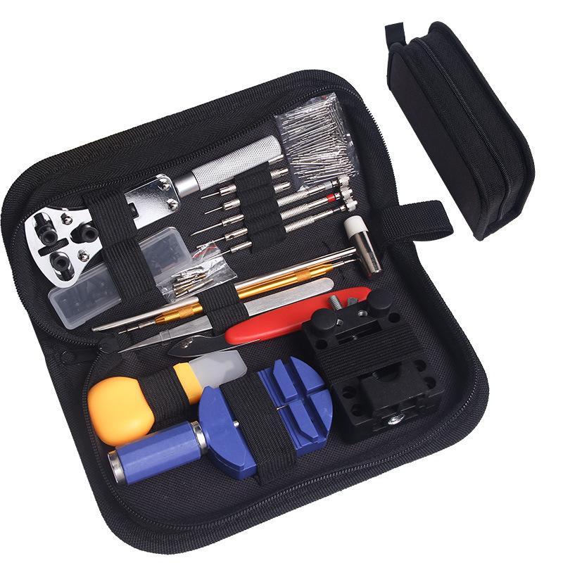 147pcs Watch Repair Tool Kit Watchmaker Link Pin Remover Case Opener Spring Bar Horlogemaker Gereedschap Nh35 Clock Repair Set
