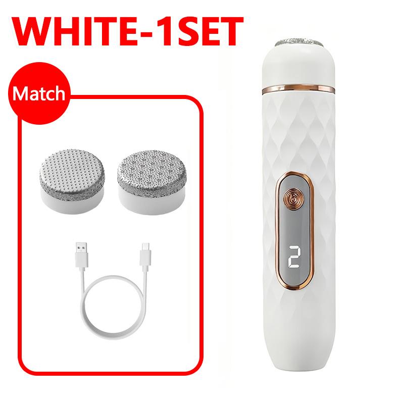 Electric Foot File Callus Remover Pedicure Tool for Hard Cracked Dry Feet Heel Care Dead Skin Removal Home Personal Foot Care