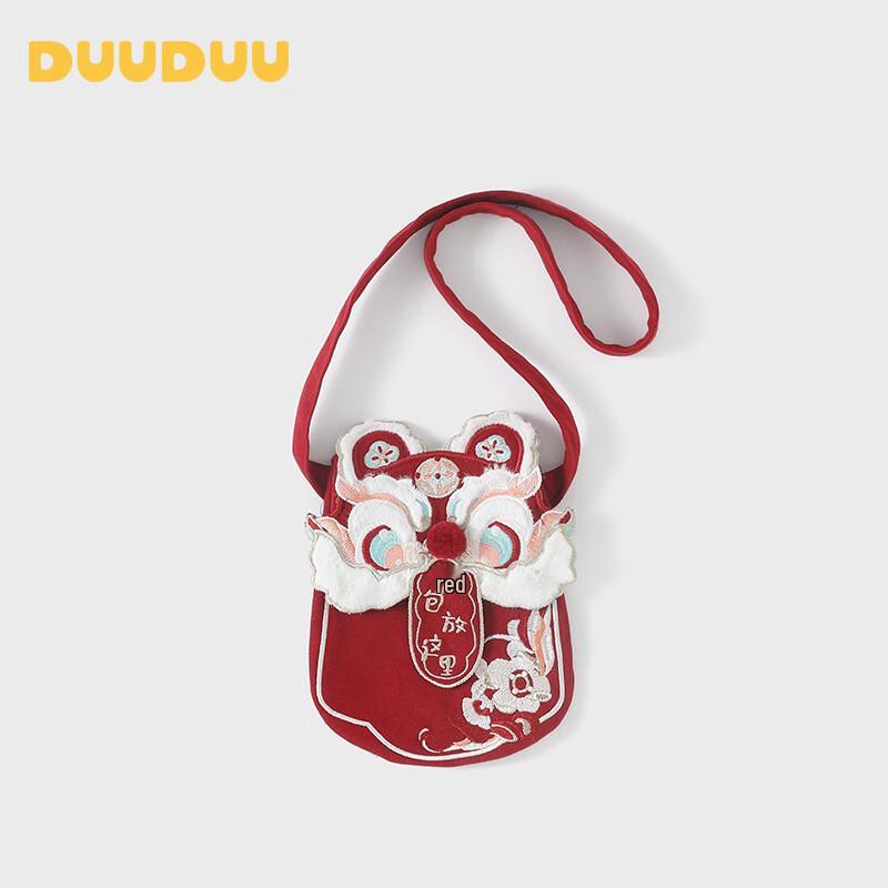 DUUDUU Baby Lion Dance Red Packet Bag M