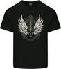 Guitar Wings Rock N Roll Music Heavy Metal Mens Cotton Men T Shirt Tee Black