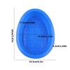 Creative Easter Egg Cake Pan Silicone Oven Freezer Safe Perfect For Baking Enthusiasts Dessert Decorating Supplies