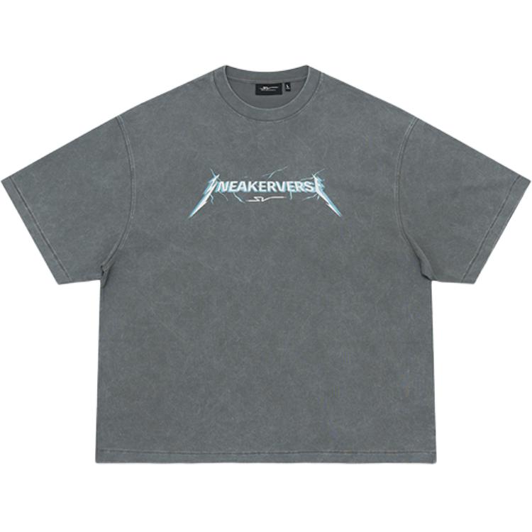 Anta Sv Series Letter Print Versatile Round Neck Short Sleeve T-Shirt Unisex Tops 172621107V-2 XS
