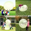 1Pc Durable Rubber Transparent Bubble Ball for Youngsters - Large Inflatable Play Ball for Outdoor Fun Packaging Inflatable Toys