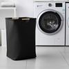Foldable Laundry Basket,Extra Large Storage Hamper with Wooden Handles,Collapsible Organizer for Bathroom Bedroom Laundry Hamper