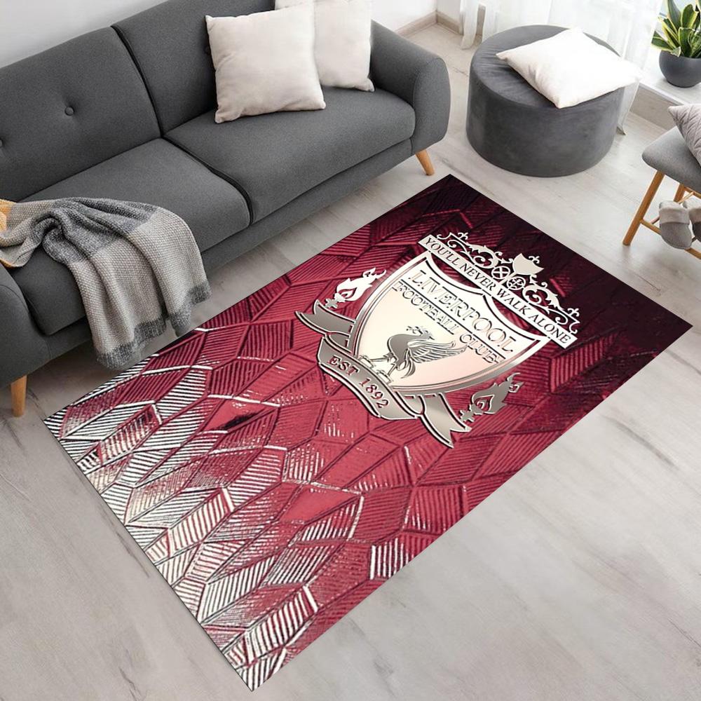 Liverpool Carpet Perfect for Entryway Bedrooms Hallway Game Room Anti-slip Rug Decorate Offices Wedding Party Gift