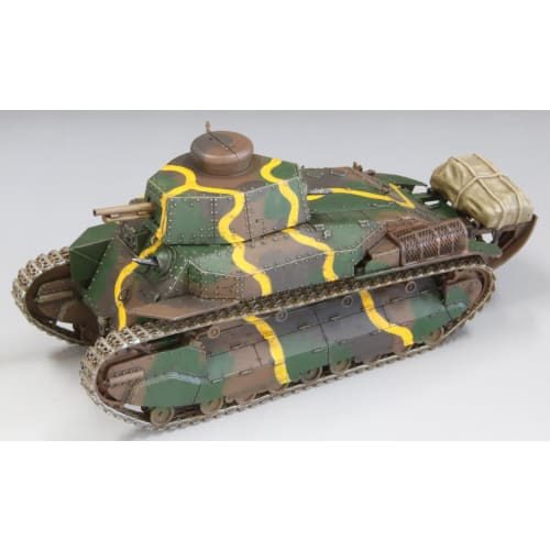 FineMolds 1/35 Military Series Imperial Japanese Army Type 89 Medium Tank (Type B) with Cargo Load, Plastic Model Kit FM62