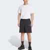 Adidas Terrex Multi Logo Letter Solid Color Loose Fit Five-Point Sports Shorts Men Shorts Black JI5925