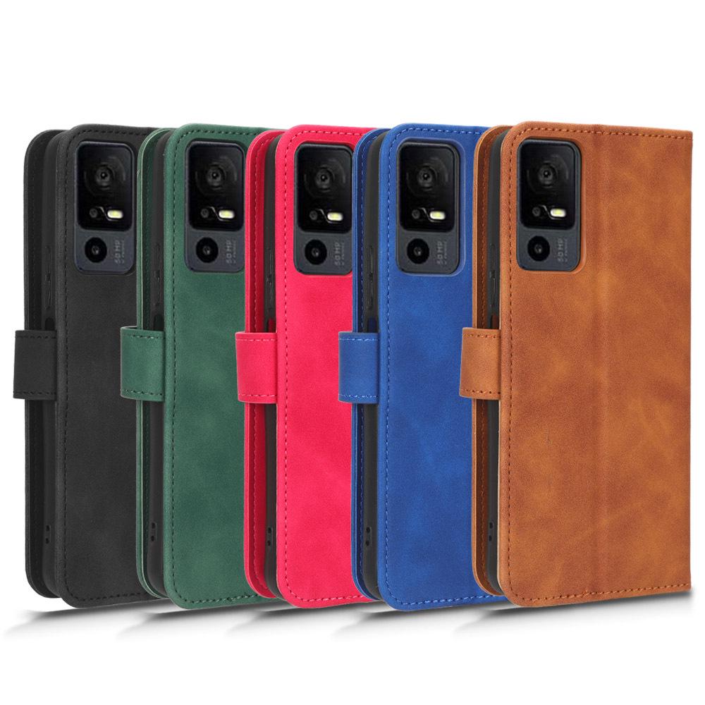 TCL 40XE Leather Wallet Card Holder Flip Phone Case