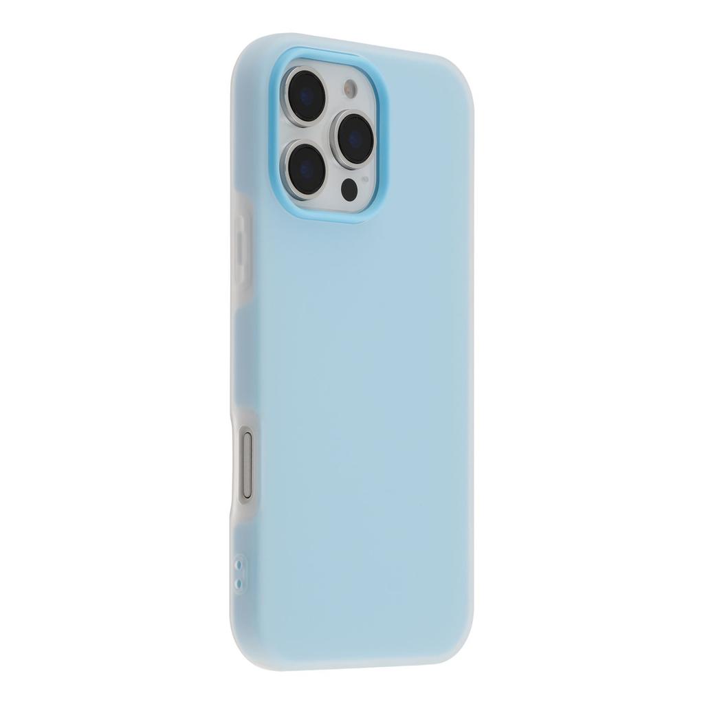 For iPhone 16 Pro Max Case 2 in 1 PC+TPU Frosted Phone Case Large Camera Cutout