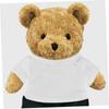 Set of 4 Vaguelly Bear T-Shirts, 11cm Size, Soft Material, Delicate Doll Outfits, Replacement, Cute Decorative Doll Clothes