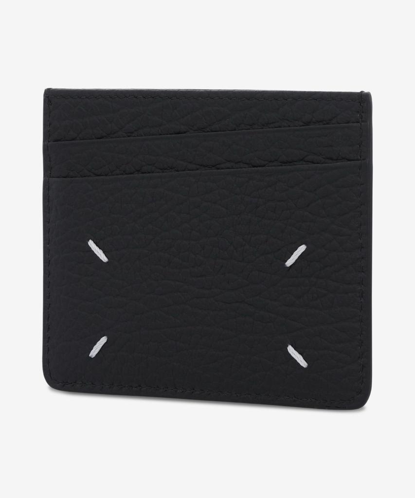 Maison Margiela 4-Stitch Slim 6-Slot Card Holder - Black / Sa1Vx0006P4455T8013