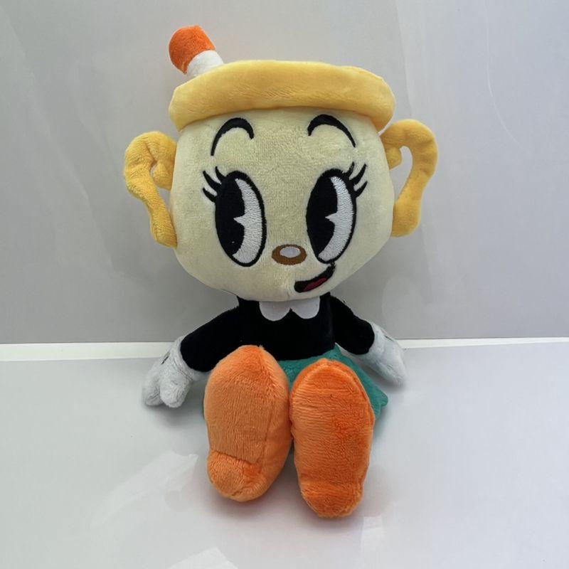 Teacup Head Cuphead Adventure Mugman Mugman Plush Toy Teacup Head Girl Plush Toy