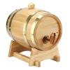 6 Piece 1.5L Whiskey Barrel Vintage Wood Wood Wine Bucket Vintage Wine Keg  Home Wine Storage