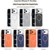 iPhone 17 Pro Max Transparent Frosted Magnetic Charging Protective Case - Creative & Personalized Design