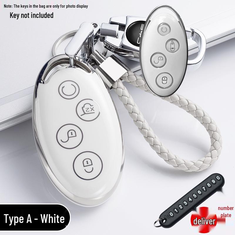 BYD Key Case for Dolphin, Song Plus, Qin DMi, Han EV, Yuan Pro, Tang, Seal, Destroyer 05 Car Models