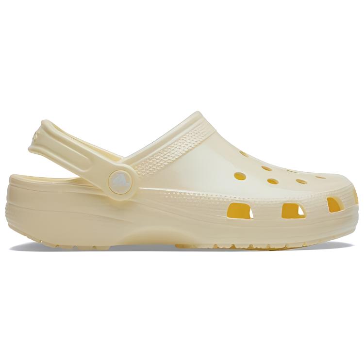 Crocs Comfortable Versatile Casual Clogs Women Footwear Yellow 209609-76O