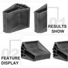 Folding Ladder Leg Covers Multi-purpose Ladder Feet Covers Stair Edge Protector Non-skid Pads