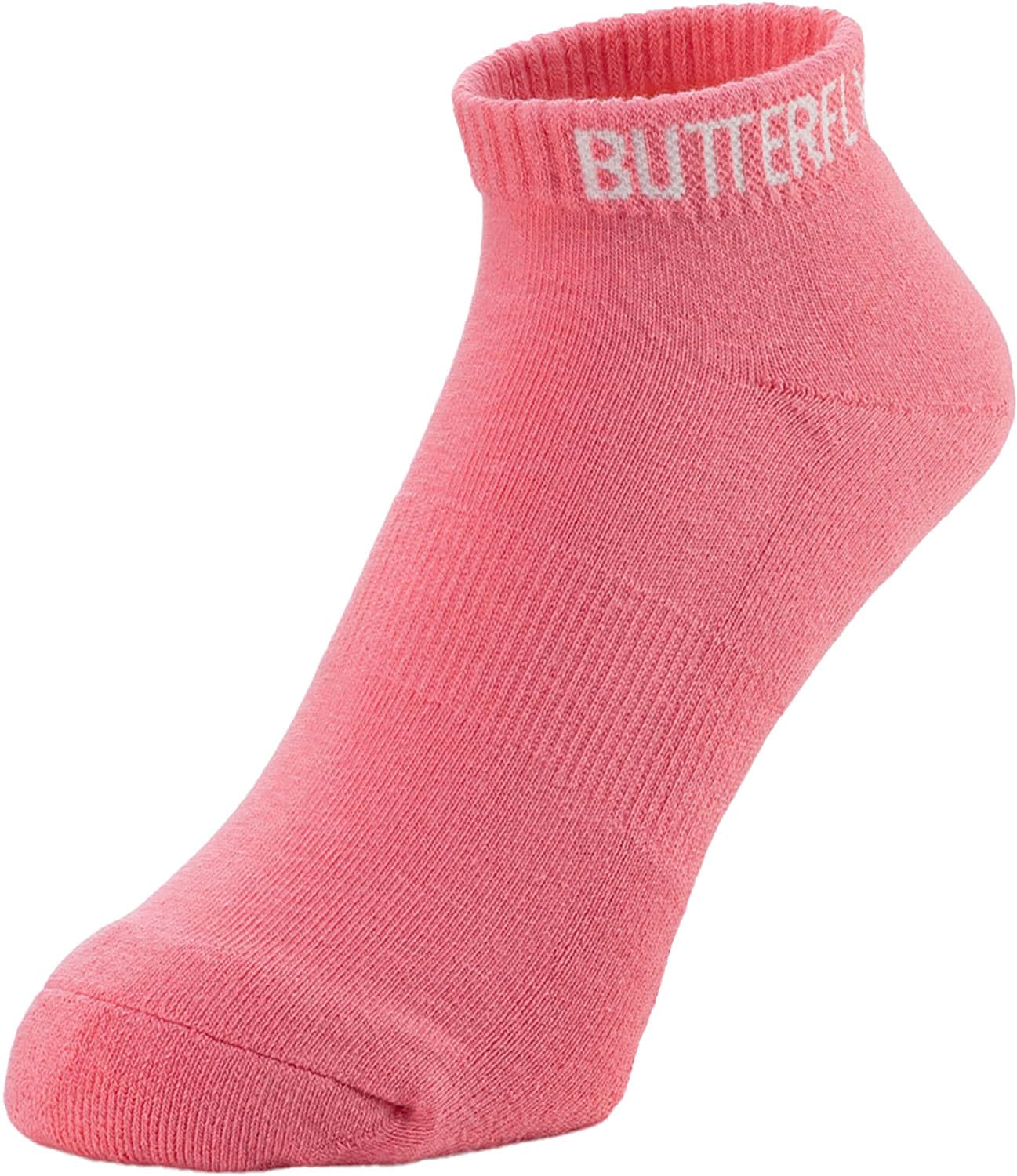 Butterfly Table Tennis Socks Short Color Socks III Coral Pink S 92520 [Butterfly] 010