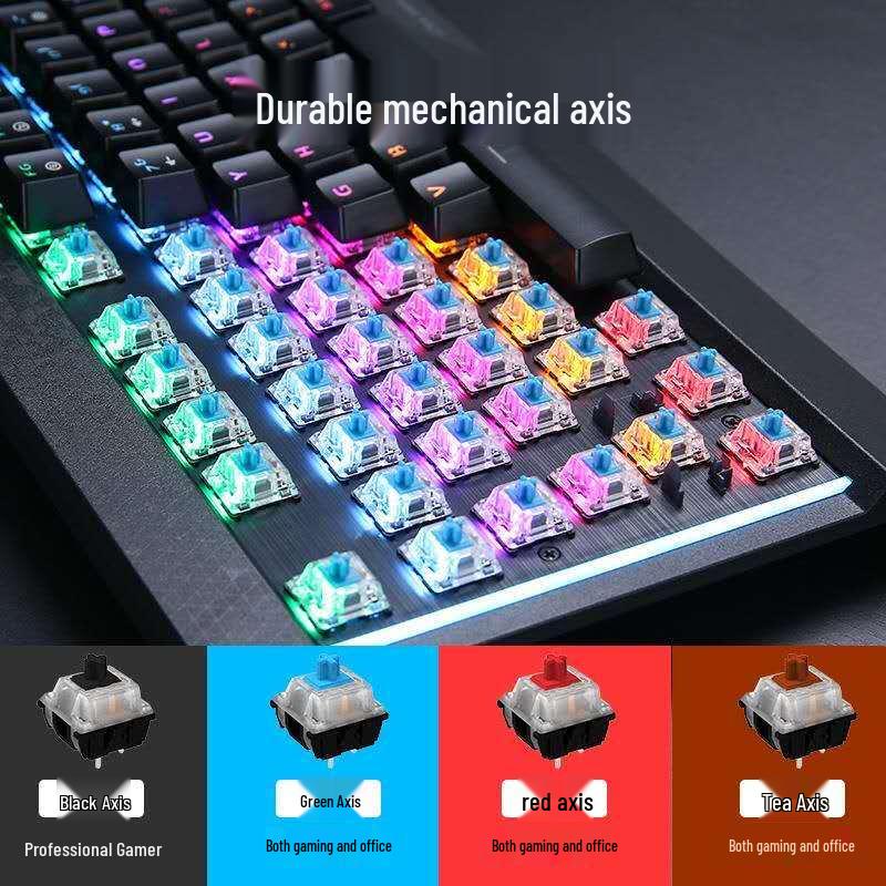 DAREU LK169 Wired Mechanical Gaming Keyboard with Wrist Rest