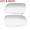 2PCS Side Rearview Heated Mirror Glass for VW CABRIO GOLF JETTA PASSAT 1999-2005 1J1857521 1J1857522