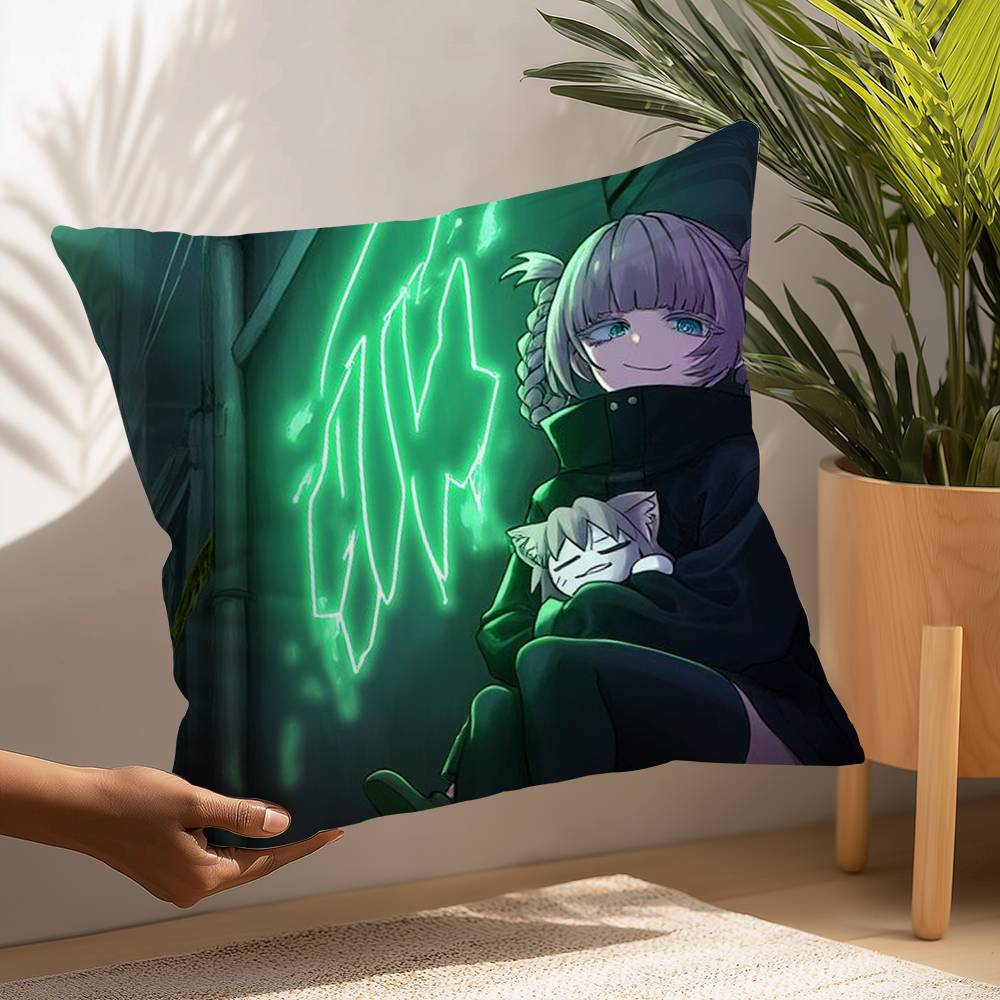 C-CALL OF THE NIGHT Anime Pillow Case Plush Fabric Soft  Pillowcase Double Sided Print Cushion Cover Household Gifts