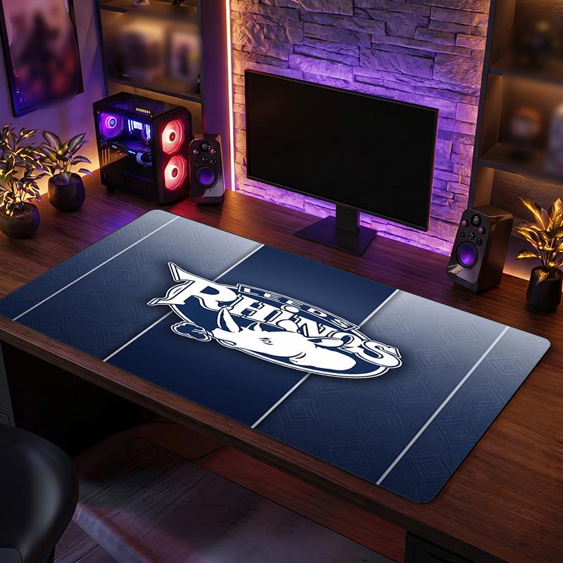 Leeds Rhinos Pattern Mousepad Anti?Slip Rubber Desk Pad For Gaming Working Desktop Decoration