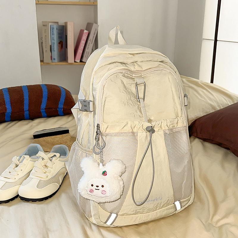 Schoolbag New Men's and Women's Outdoor Cycling Bag Hiking Backpack Personalized Large Capacity Breast Bag Tide Sports Backpack