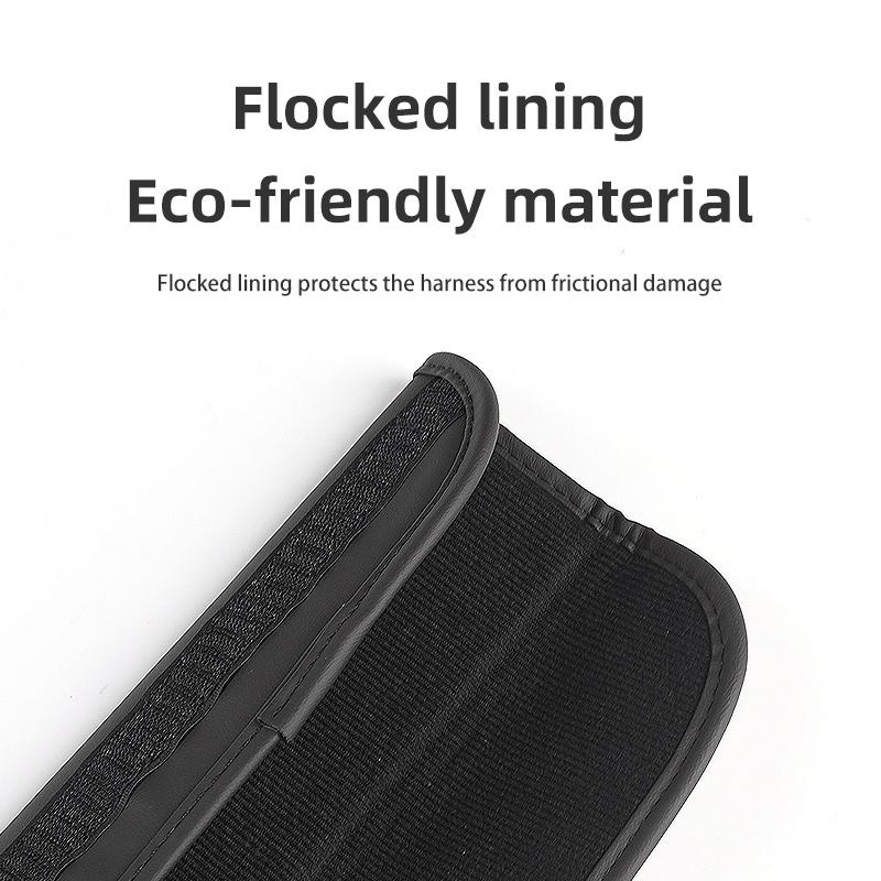 Car Seat Safety Belt Shoulder Cover Protection Padding Pad For Citroen C5 C1 C2 C6 C4L DS3 DS4 DS5 C-Elysee Grand Berlingo
