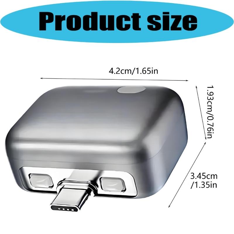 USB C Charging Separator Adapter with Automatic Full Charge Disconnect Support 240W 1.5m Cable for Phone Tablet Laptop