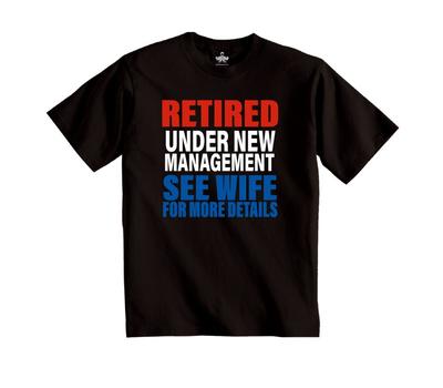 Ruhestand Top Herren Unter Neuer Leitung Im Ruhestand Für Details Ehefrau Sehen T-Shirt