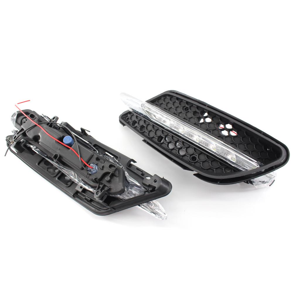LED DRL & Fog Light Grille Kit for 08-10 Mercedes-Benz W204 (A2048850253)
