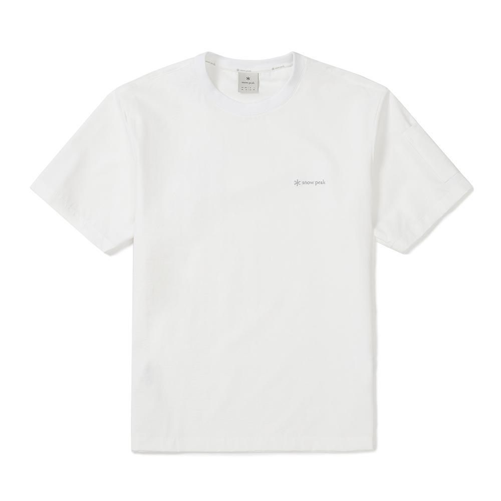 SNOWPEAK Cordura Short Sleeve T-shirt White (S25MMPTS02)