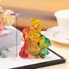 S-1Pc 2026 Zodiac Horse Statue Feng Shui Collection Crystal Light Luxury Horse Sun Catcher Ornament Home Desktop Decoration