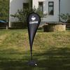 3Pieces Waterproof Sandbag Weights for Feathered Flag X Shape Bases Ensures Stability in Various Weather Conditions