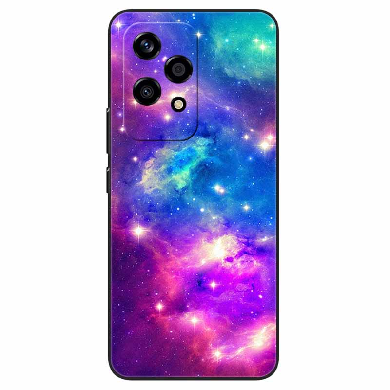 

For Honor 200 Lite Case Animlas Painted Cool Silicon Black Soft Bumper for Honor 200Lite Phone Cases Wolf Cartoon TPU Shells Bag Honor 200 Lite