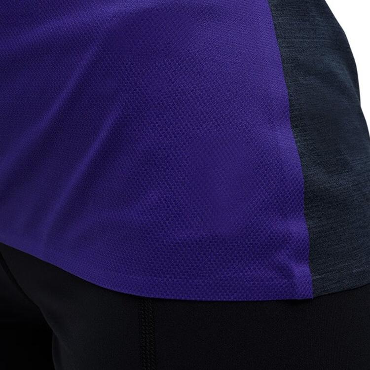 On Performance T Solid Color Casual Round Neck Short Sleeve T-Shirt Women T-Shirts Twilight 202.00424