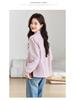 Mom's Chic Lapel Short Coat for Women: Slim-Fit Petite Korean Style for Middle-Aged Spring & Autumn.
