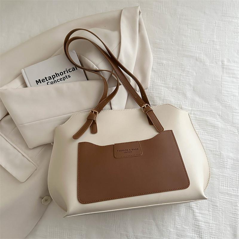 Trendy 2024 New Design Casual Shoulder Tote Bag Stylish Vintage Aesthetic Simplicity