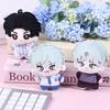 1/5/6Pcs Anime Peripheral Alien Stage Plush Starfish Body Desk Toys Keychain Plush Couple Keyrings Bag Pendants Fans Gift