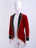 Girls Showman Costume Lapel Collar Long Sleeve Tuxedo Coat Role Play Party Performance Ringleader Jacket Outfit