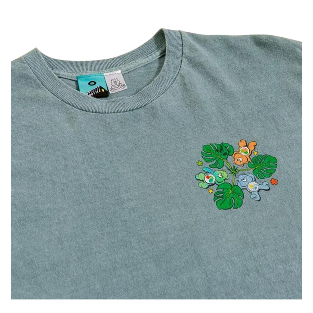 Care Bears Unisex Adult Caring & Kindness Back Print Vintage Wash T-Shirt
